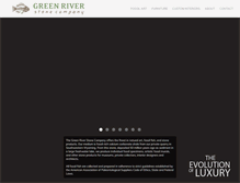 Tablet Screenshot of greenriverstone.com